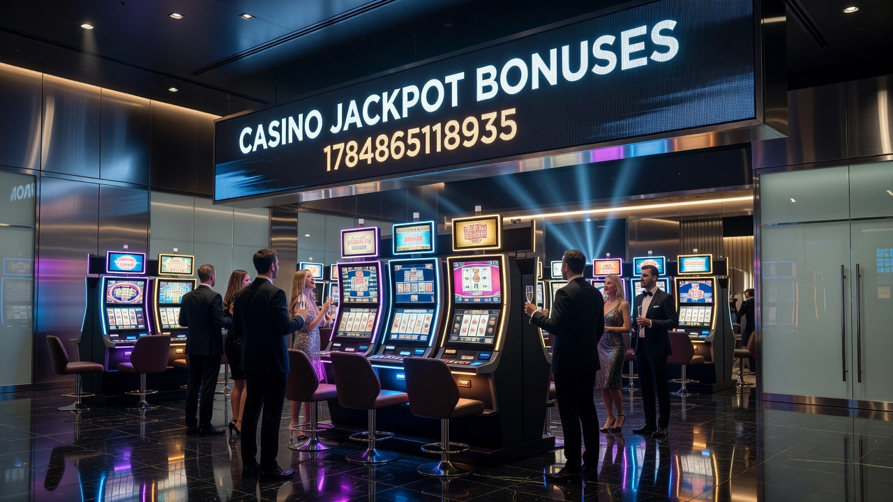 Close-up view of mobile casino screen displaying active jackpot bonus rounds with accumulated wins