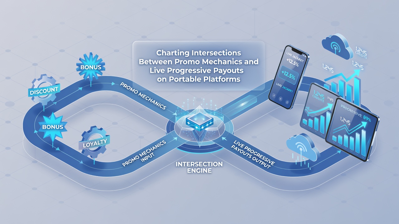 Close-up of a smartphone screen showing live progressive payout meter alongside active bonus indicators