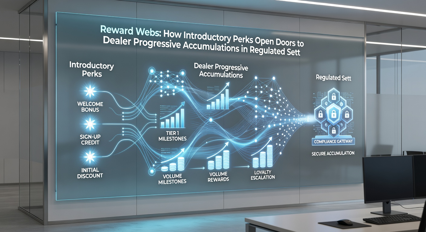 Illustration of progression from welcome bonuses to dealer progressive accumulations in live casino settings