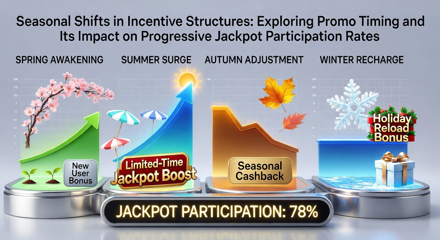 Casino promotional calendar showing seasonal incentive changes and their alignment with progressive jackpot cycles